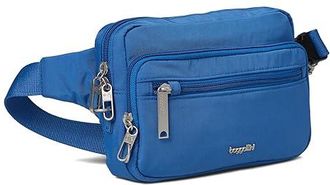 Baggallini Securtex Anti-theft Belt Bag Handbags Lapis, Nylon