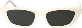 Saint Laurent Dames, Accessoires, Beige, Maat: 52 MM