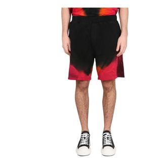 Dsquared2 Casual Shorts, male, Multicolor, Size: S D2 Flame Shorts