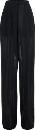 Tom Ford Black Regular Pleated Pants