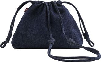Levi's Beuteltasche LEVIS Tasche ISABELLE CR, Damen, ocean indigo wash 3, Denim/Jeans, Baumwolle, Taschen Beuteltasche