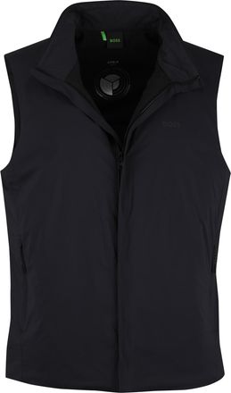 HUGO BOSS Diep donkerblauwe bodywarmer Boss Green Lite-x effen polyamide