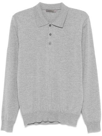 Corneliani Polo in lana vergine - Grigio