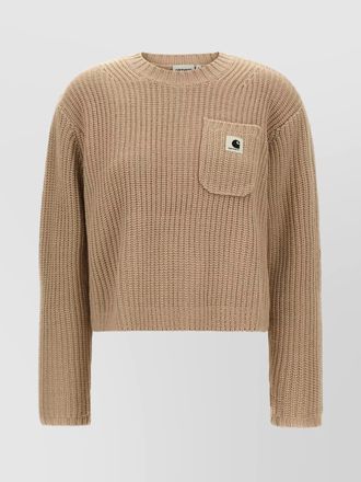 Carhartt Work in Progress mira knit sweater chest pocket