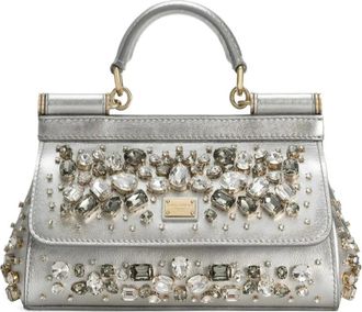 Dolce & Gabbana Mujer, Bolsos, Gris, Talla: ONE Size