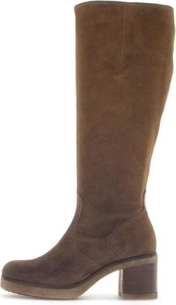 Gabor Platform Laars - Dames - Hoge Laarzen - Bruin - 38 EU - Schoenen