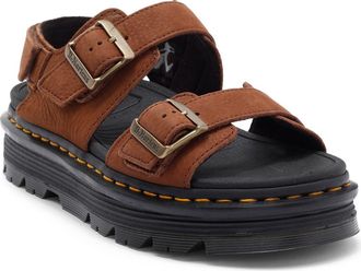Dr. Martens Zebzag Sandal in Sepia Brown at Nordstrom, Size 10Us