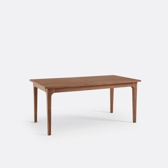 La Redoute Interieurs Uitschuifbare eettafel, walnootfineer, 6 tot 10 couverts, VINTELE