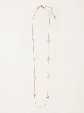 Fat Face FatFace Gold Tone Heart Layered Necklace