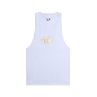 Freddy Canotta Donna Regular in Cotone con Logo VIS Oro