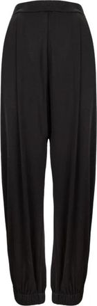Elisabetta Franchi Tapered Broeken - Dames - Broeken - Zwart - XS - Denim - Broeken