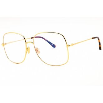 Tom Ford Blue Light Block Square Ladies Eyeglasses FT6048-B 030 59