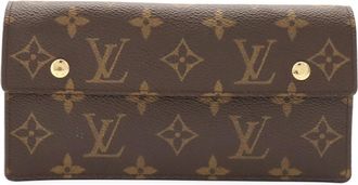 Louis Vuitton Monogram Brown Monogram Monogram Long Wallet (Bi-Fold) (Pre-Owned)