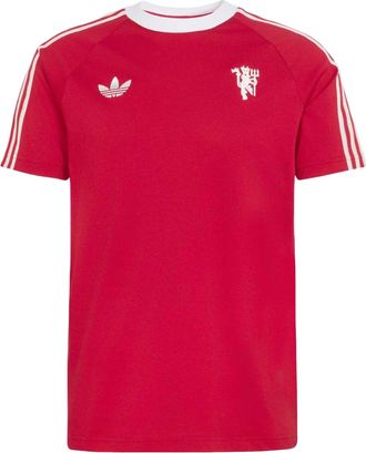 adidas Manchester United Originals T-Shirt Asia Sizing Red JM5562