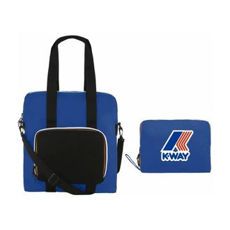 K-Way Donna, Borse, Blu, Taglia unica, new