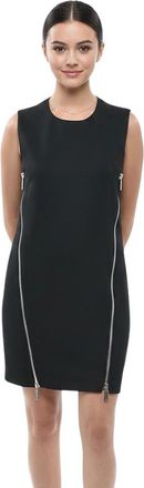 Dsquared2 Black Round Neck Mini Dress
