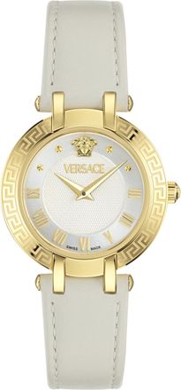 Versace Antlia Leather Watch
