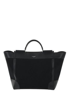 Dolce & Gabbana Black Sicily Large Tote