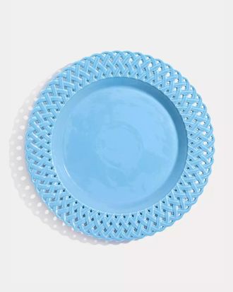 Lilly Pulitzer Lattice Ceramic Plate Set