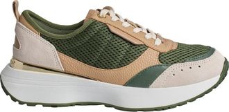 Michael Kors Mesh Flynn Sneakers met Metallic Details - Dames - Sneakers - Veelkleurig - 37 EU - Leer - Schoenen
