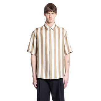 Fendi Pequin Silk Shirt