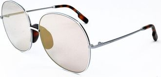 Kenzo KZ 40017F Asian Fit 18Y Womens Sunglasses Silver Size 60