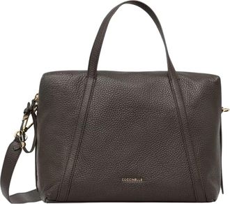 Coccinelle Nory Crossbody Tas - Dames - Handtassen - Bruin - ONE Size - Katoen - Tassen