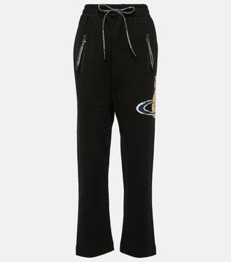 Vivienne Westwood Pantaloni sportivi Orb in jersey