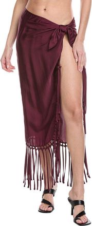 SIMKHAI Elara Pareo With Fringe