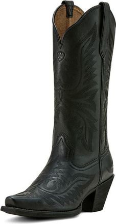 Ariat Round Up Collins Western Boot in Black at Nordstrom, Size 5.5