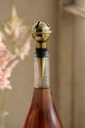 Terrain Jingle Bell Wine Stopper