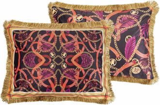 Adda Home Cojín multicolor de poliéster 60x13x45cm