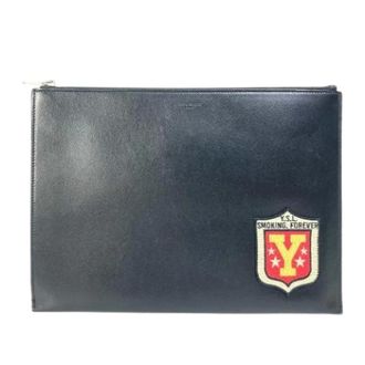 Saint Laurent Pre-owned 397295 Clutch bag - unisex - Yves Saint Laurent Vintage - Vintage Clutches - Black - ONE SIZE - Pre-owned