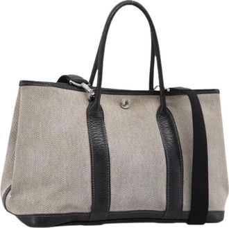 Herm&egrave;s Borsa Tote Vintage Pre-owned in tela - - Pre-owned - Donna - Grigio - ONE SIZE