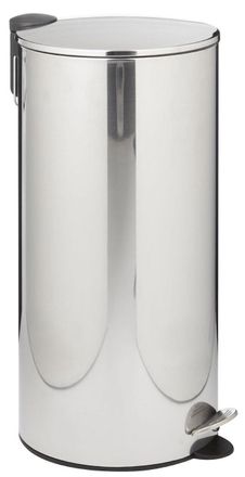 Fifty Five South Edelstahl-Abfalleimer Cozy mit Soft-Close-Funktion 30 Liter