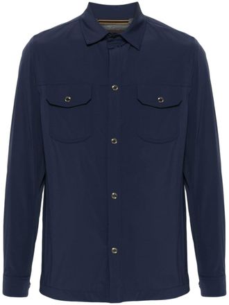 Moorer Giacca-camicia a maniche lunghe - Blu