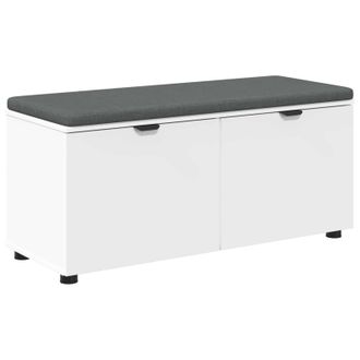 vidaXL Banco De Entrada 100 X 38 X 46 Cm Madera Ingenierizada Y Tela Vidaxl