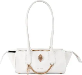 Kurt Geiger Sloane East/West Shoulder Bag in White at Nordstrom
