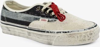 Vans Womens Sneakers Lx Authentic 44 Suede White Suede-Rubber Trainers Suede/rubber