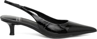 Jeffrey Campbell Slingback pumps met puntige neus - Zwart
