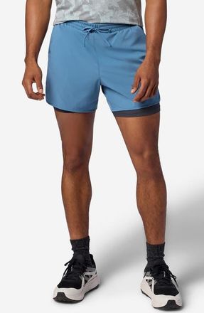 Marmot Unpaved Lined Active Drawstring Shorts in Summer Storm at Nordstrom, Size Xx-Large