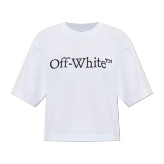 Off-white Dames, Tops, Wit, Maat: M Katoen