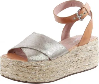 Seychelles Womens Much Publicized Wedge Sandal In Beige