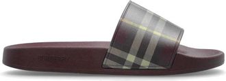 Burberry Furley Slides - Dames - Sandalen - Rood - 35 EU - Schoenen