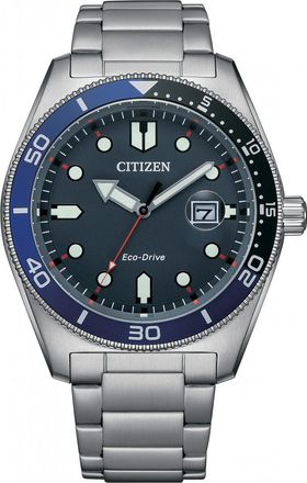 Citizen AW1761-89L Mens Classic Watch - Silver - One Size