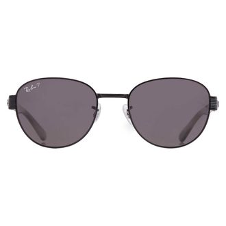 Ray-Ban Ray Ban Dark Grey Polarized Square Unisex Sunglasses RB3766CH 002/K8 54