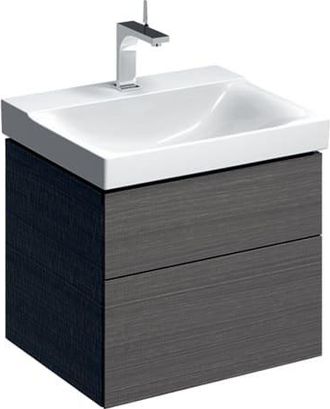 Keramag Geberit Xeno 2 Mueble Bajo Lavabo 580x530x462mm, 2 Cajones