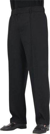 A|X Armani Exchange Klassieke Zwarte Elegante Herenbroek - Heren - Straight fit broeken - Zwart - W34 - Broeken