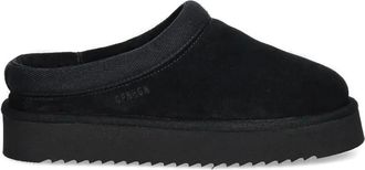 Copenhagen Muiltjes met plateauzool - Zwart