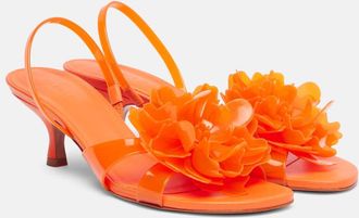 Farm Rio Sandali con applicazioni floreali